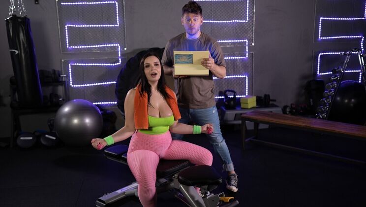 Sofia Lee's Big Natural Tits Exposed Under Magic Cloak