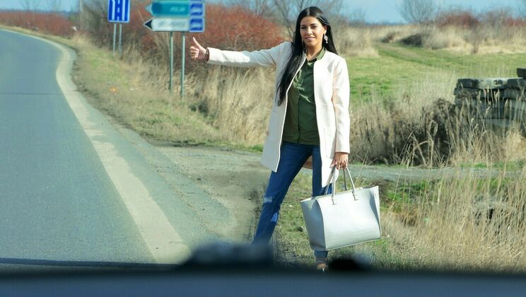 Eveline Dellai's Stranded and Sexy Wild Ride