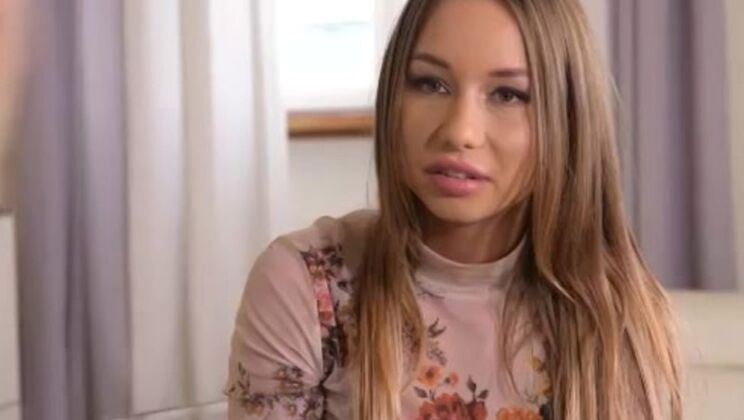 Taylor Sands' Anal Creampie in DP Action