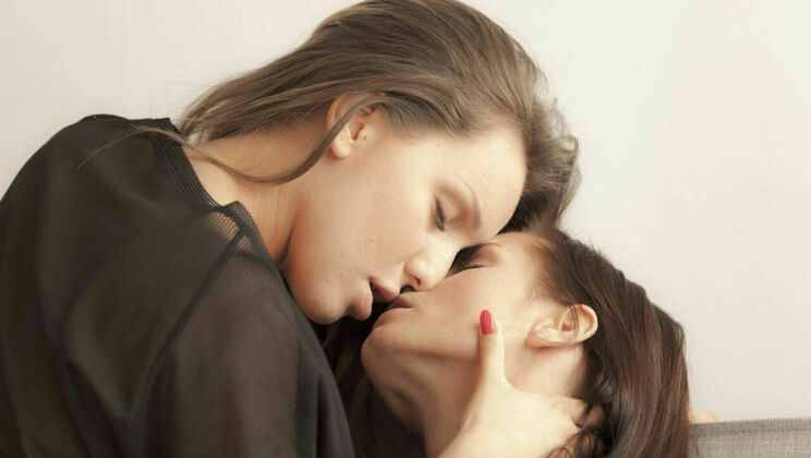 Czech Lesbian Sex in Bathroom