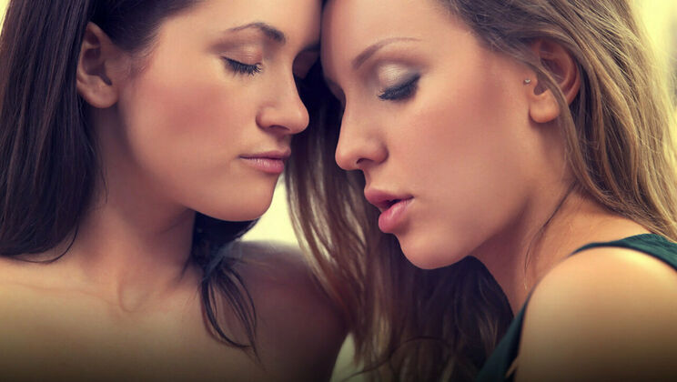 Czech Lesbians in Erotic Play