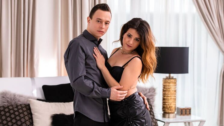 Brunettes Take It Off & Ride Big Cock Hard