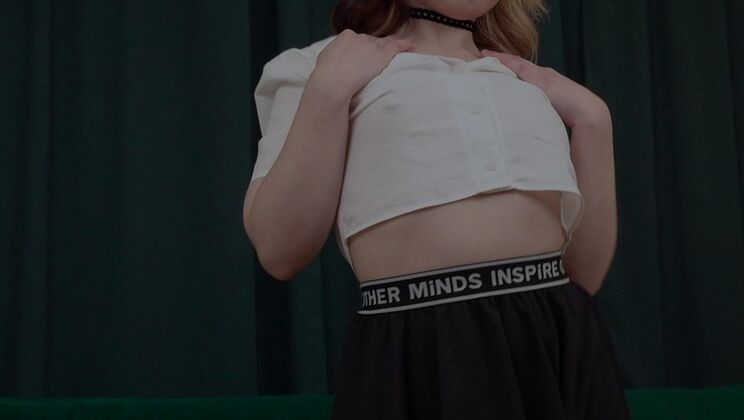 Tiny Half's First Time Gangbang with Black Cocks