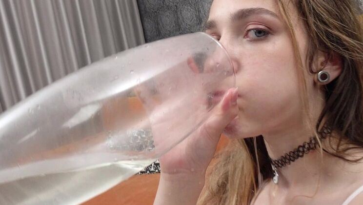 Hot Brunette Ellie Wain Fucked Hard by Two Guys - ATM, ATP, Humiliation & Bukkake