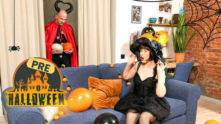 High Heels and Kissing: Teen Andrew Marshall's Halloween