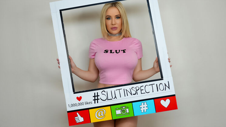 Down Under with Big Tits Blonde