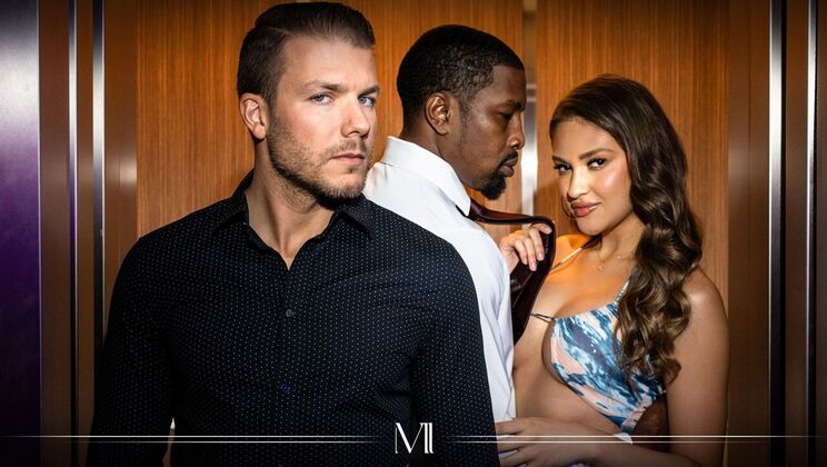 Intense Interracial Threesome in Two Acts