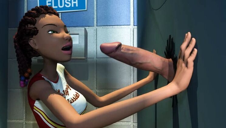 Facial Frenzy in Cartoon Style