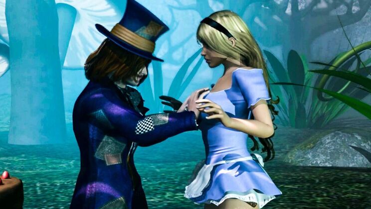 Alice Meets Big Cock in a Naughty Outdoor Adventure