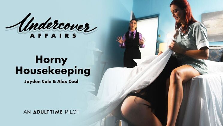 Big Tits Lesbians Jayden Cole and Alex Coal in Horny Housework