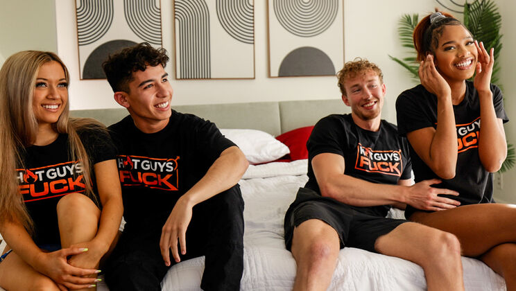 Hookup with Johnny Ortega and Francesca Rossi Caught on Cam