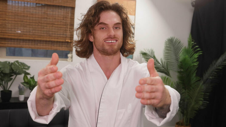 Italian Brunette Violet Gains Fucked by Dustin Hazel