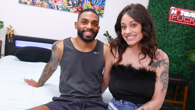 Athletic James Harp and Melody Foxx's Black Passion