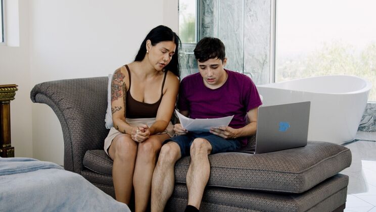 Dana Vespoli's Tattooed Pussy Licked by Ricky Spanish