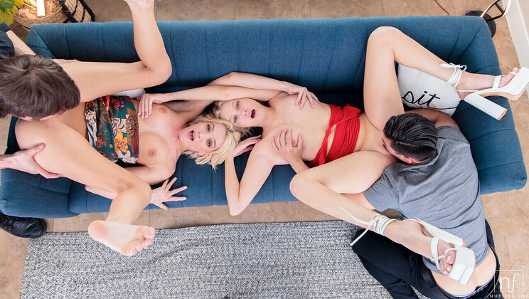 Deepthroat Session with Medium Tits