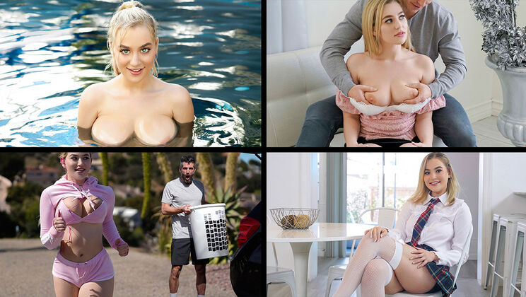 Blake Blossom's Hottest Blowjob & Facial Scenes