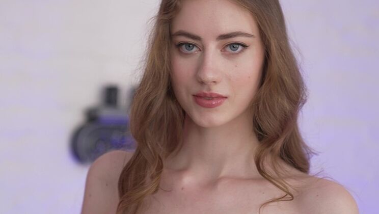 Skinny Ukrainian Girl Deepthroats and Gets Anal by Big Cock