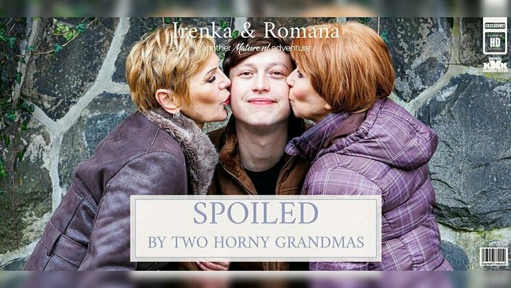 Grannies Fuck Toyboy in Various Sex Positions