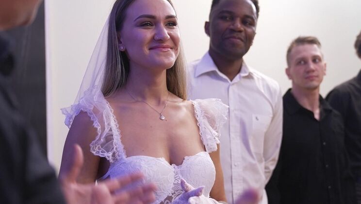 Siri's Wild Interracial Gang Bang Wedding Surprise