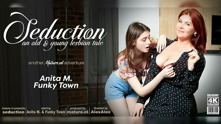 Funky Town Meets Anita M. in a Sizzling Living Room Affair