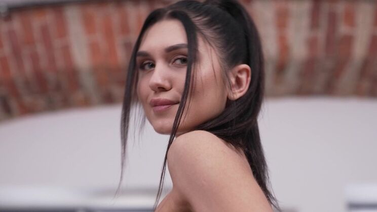 Middle Eastern Beauty Takes 2 Cocks in DP