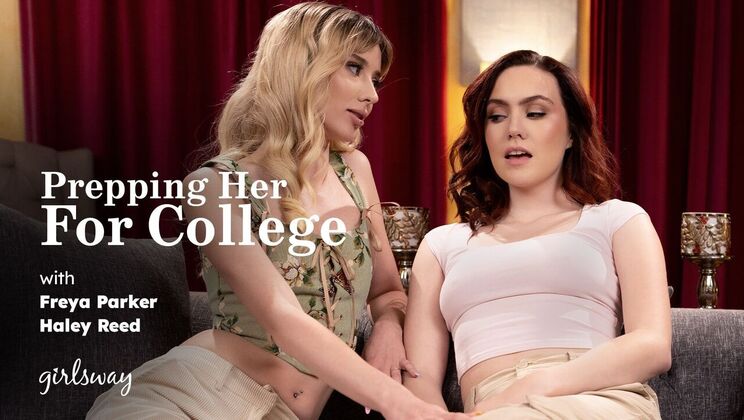 Lesbian Cheating in College - Haley and Freya