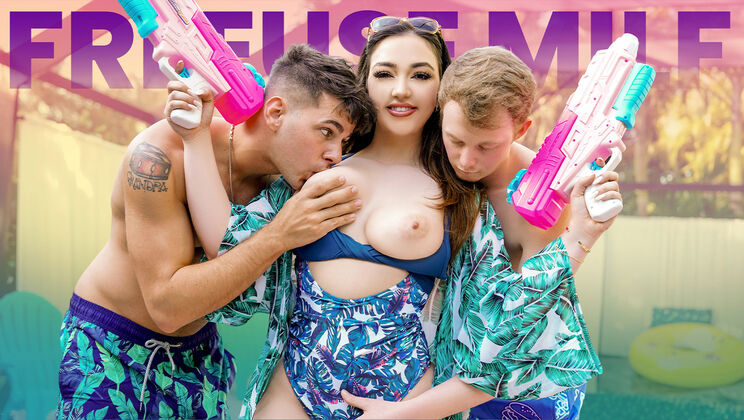 FreeUse Threesome with Cassie Lenoir