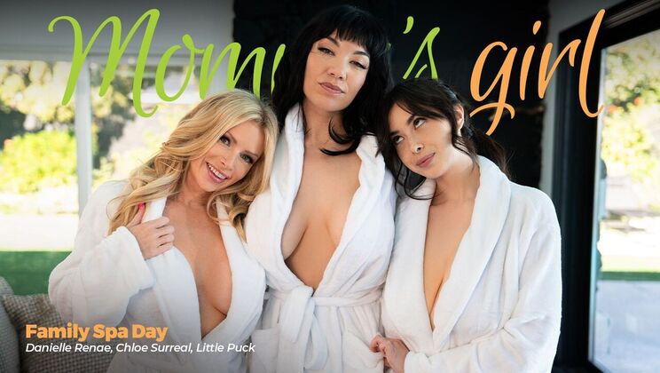 Stepmom and Stepdaughter Spa Freaks