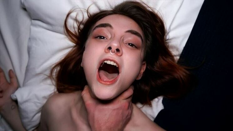 Brunette Gets Brutalized - Hardcore Rough Sex Action