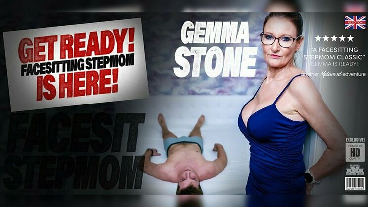 British Granny Gemma Stone in a Fetish Scene