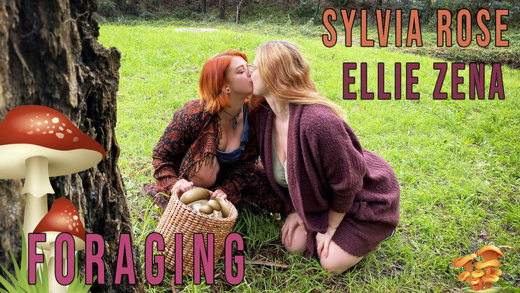 Australian Redheads Ellie Zena & Sylvia Rose in Hot Outdoor Sex
