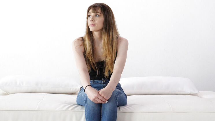 Blowjob and Fingering in Michelle's Casting