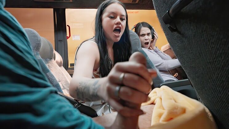 Madalina Moon's Facial on Bus