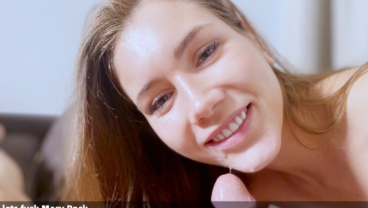 POV Blowjob with Mary Rock and Big Cock