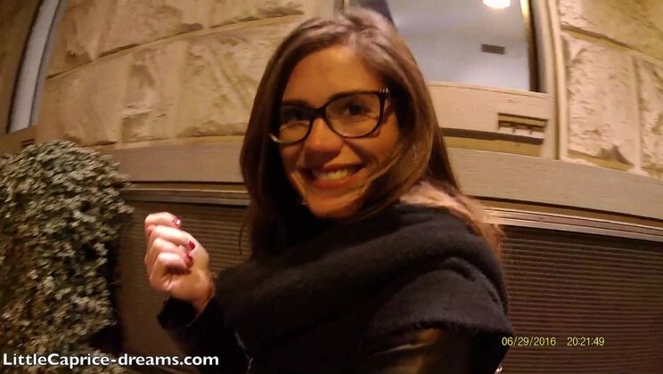 POV Natural Tits - Hotel Room Masturbation