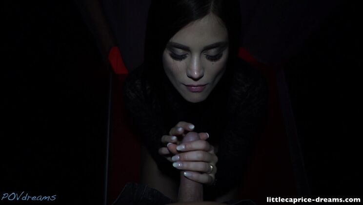 POV Blowjob with Big Cock at Public Expo