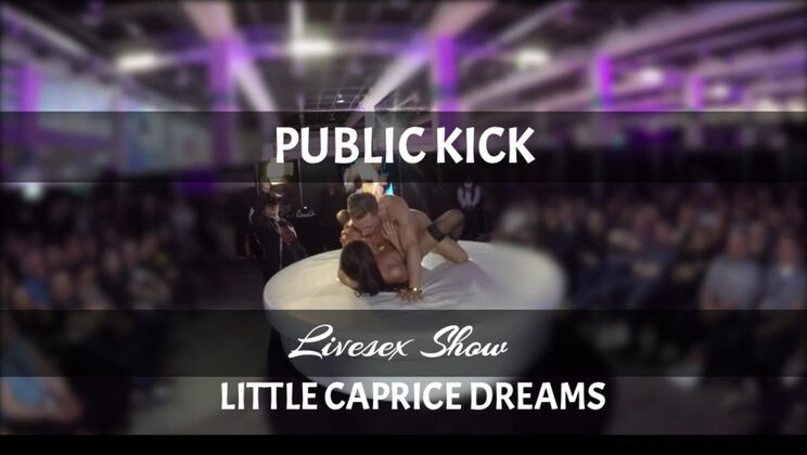 Public Sex Show with Marcello Bravo and LittleCaprice