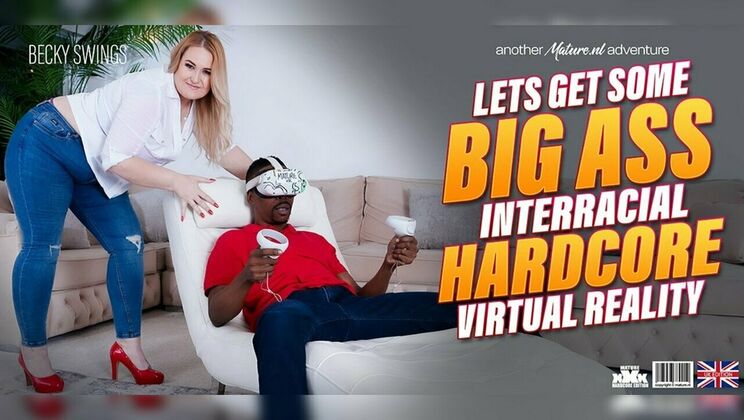 Wild Blonde MILF Becky Swings