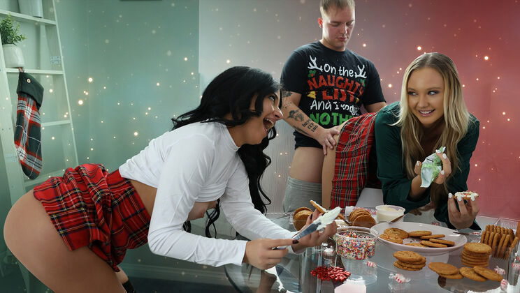 Taboo Threesome on Christmas