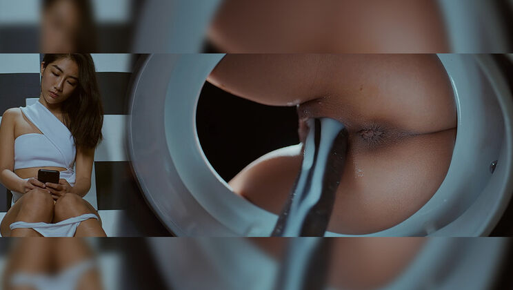 Bunny Brownie Toilet Fetish - Hardcore Action