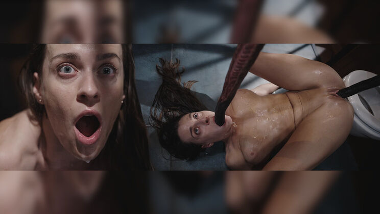 Toilet Encounters 8 - Josephine Jackson Takes Double Penetration