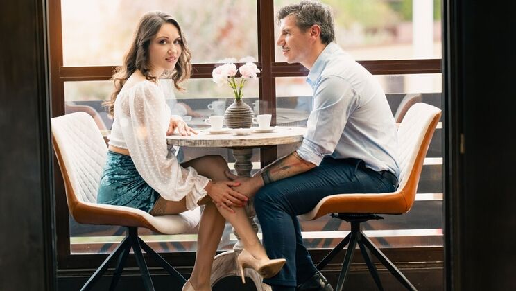 Small tits MILF Kristina Grace gets fucked rough