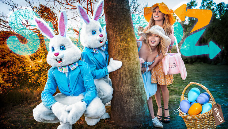 Blonde Stepsister Loves Double Penetration