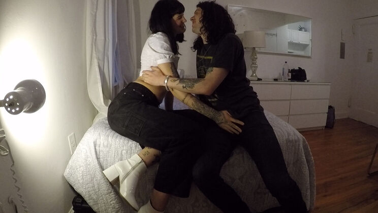 Brunette's First Time: A Tale of Passion and Spanking