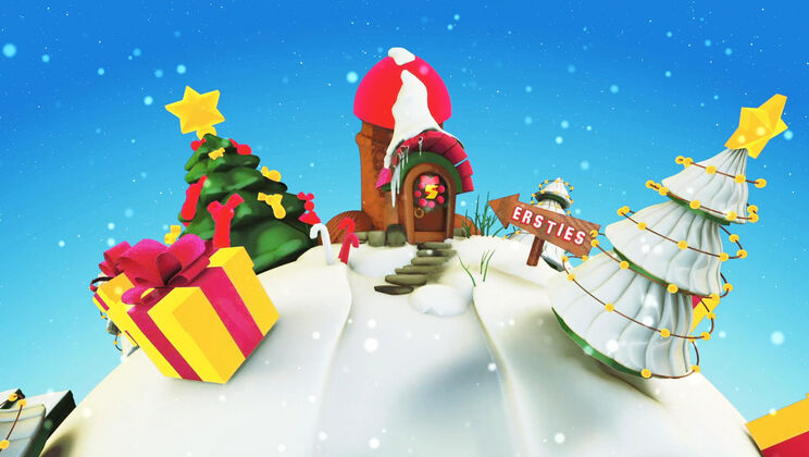 Surprise Lesbian Sex: Eve S & Sasha M with Advent Toys