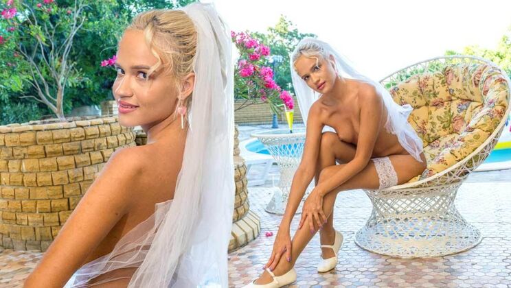 Long Legged Blonde in Lingerie