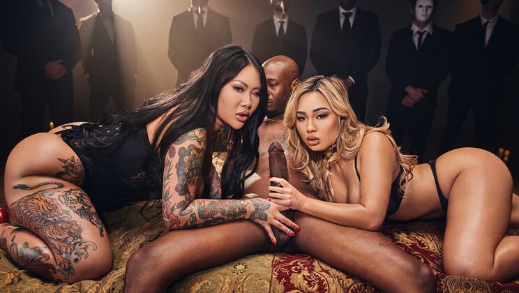 Bare Witness: Threesome With Big Tits, Deepthroat, and Cum Swap