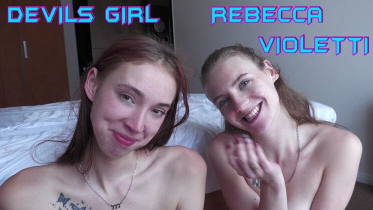 Rebecca Violetti Skinny Tall Girl Double Penetration