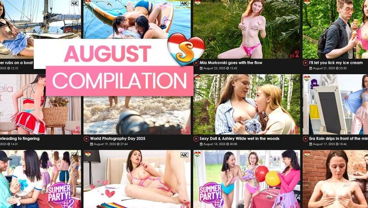 August 2025 European Erotic Clips Collection