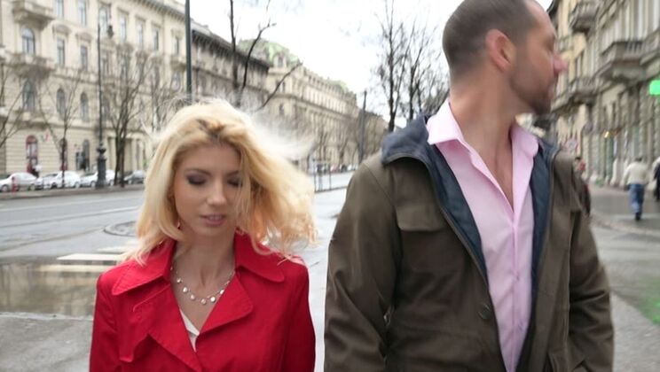 Hungarian foot fetish scene: Missy Luv pounded by huge shaft